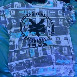 A kid’s large zoo York shirt